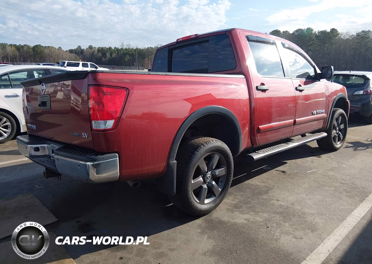 2015 Nissan Titan Sv VIN:1N6BA0EDXFN508762 - 4