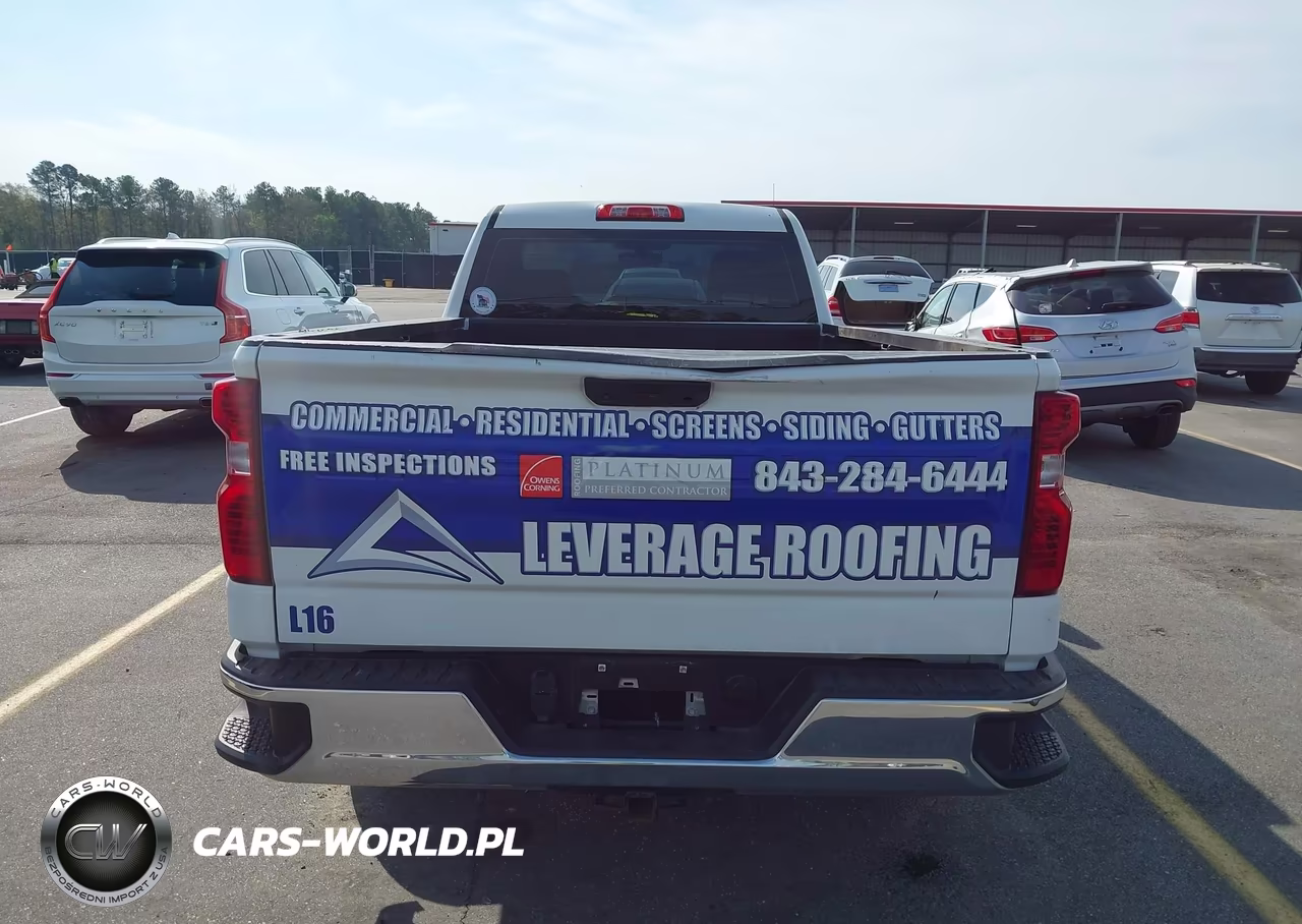 2020 Chevrolet Silverado 1500 2Wd Long Bed Wt VIN:3GCNWAEF2LG445895 - 16