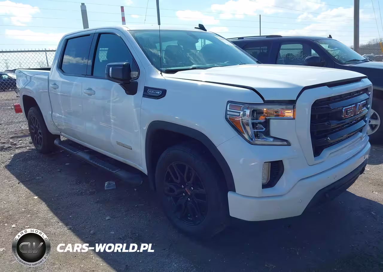 2020 GMC Sierra 1500 4Wd Short Box Elevation