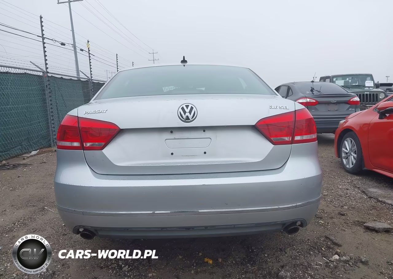 2012 Volkswagen Passat 3.6L V6 Sel Premium VIN:1VWCM7A36CC011667 - 16