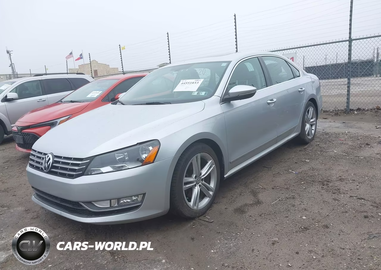 2012 Volkswagen Passat 3.6L V6 Sel Premium VIN:1VWCM7A36CC011667 - 2