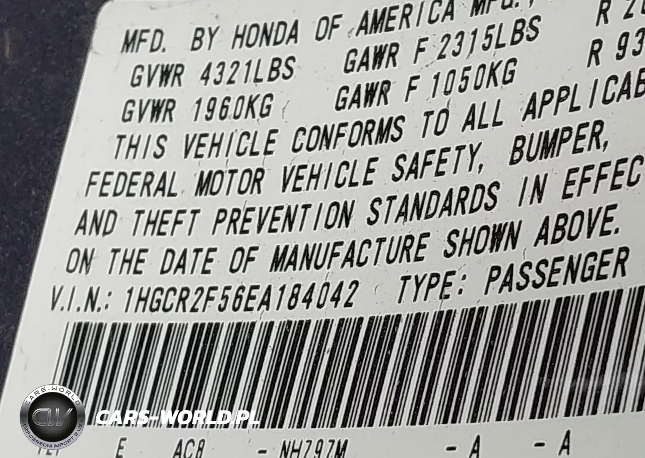 2014 Honda Accord Sport VIN:1HGCR2F56EA184042 - 9