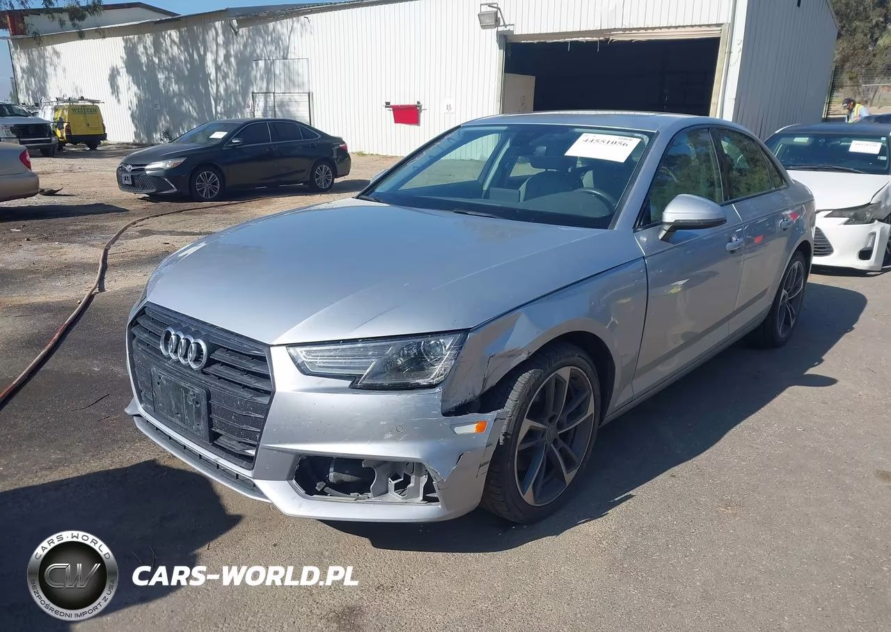 2019 Audi A4 40 Komfort VIN:WAUGMAF41KA112836 - 2
