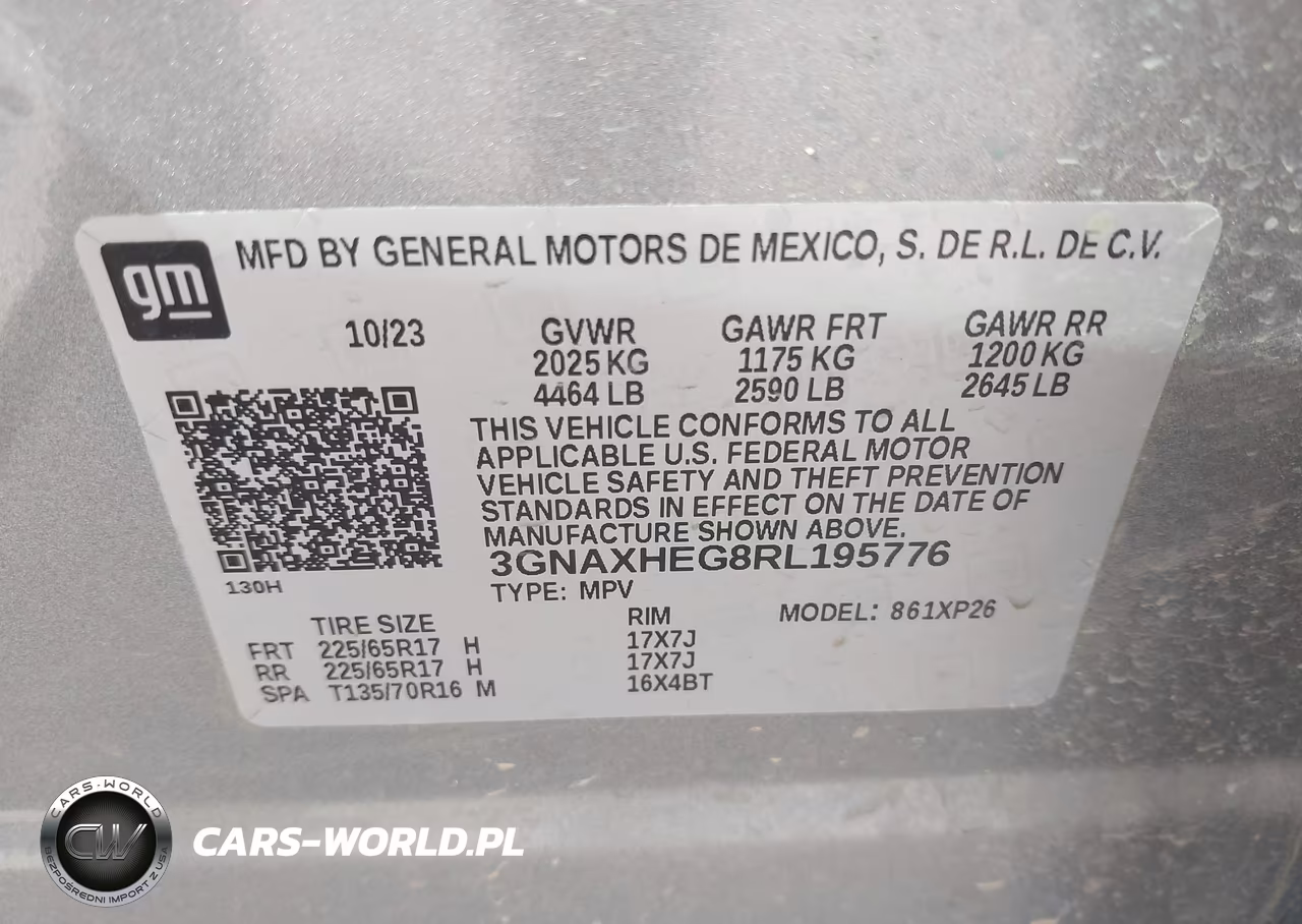 2024 Chevrolet Equinox Fwd Ls VIN:3GNAXHEG8RL195776 - 9