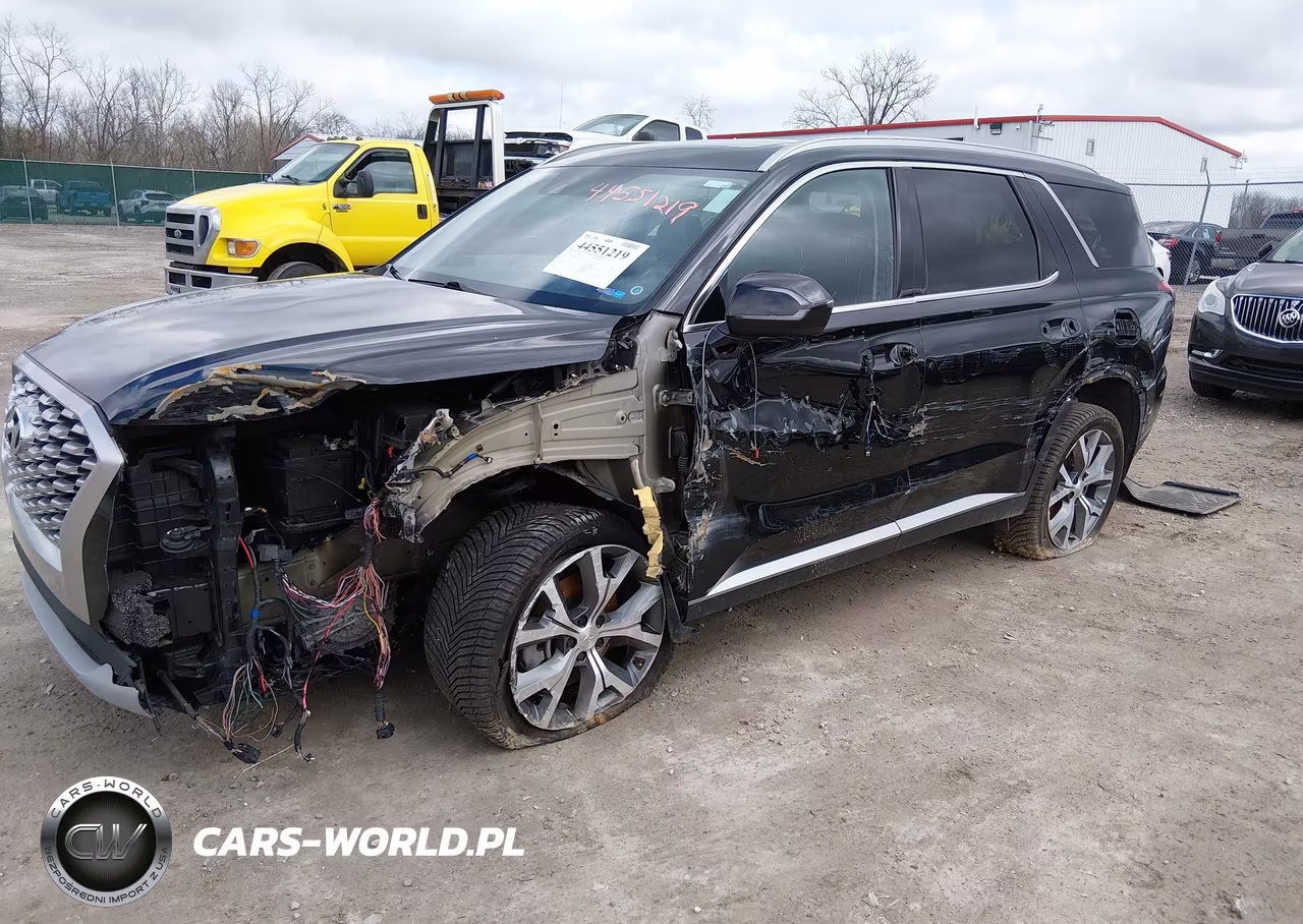 2022 Hyundai Palisade Sel VIN:KM8R4DHE8NU477094 - 2