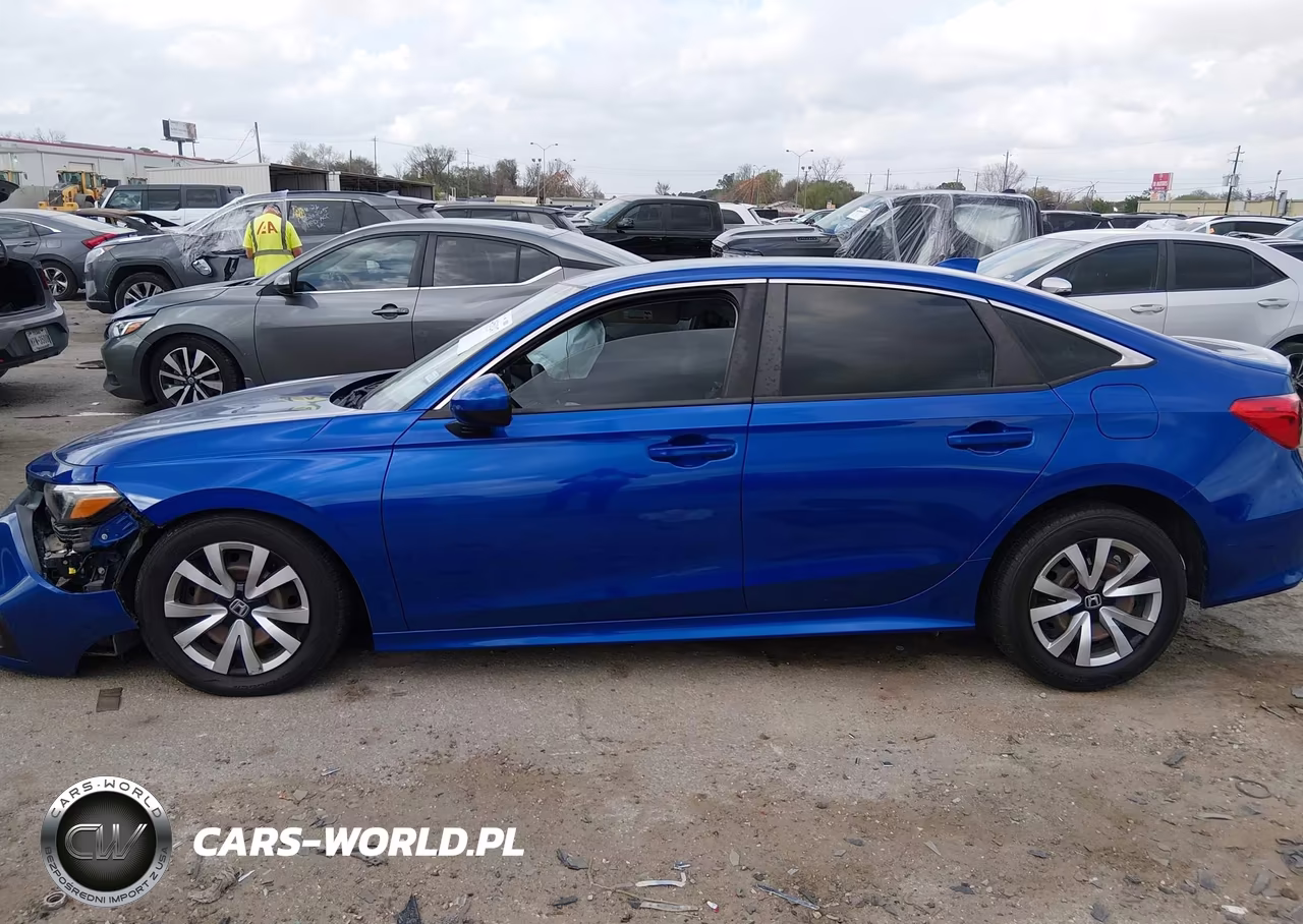 2022 Honda Civic Lx VIN:2HGFE2F25NH524457 - 14