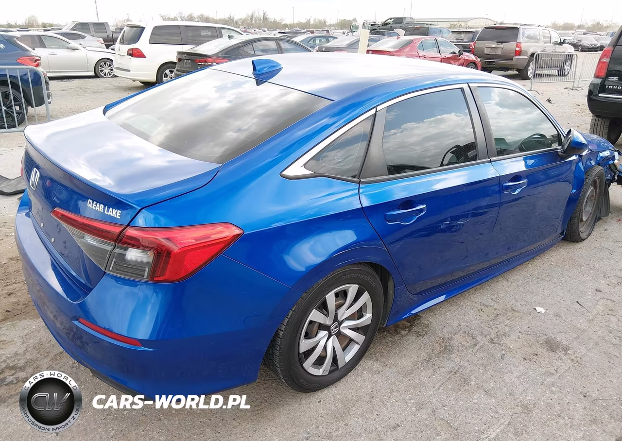 2022 Honda Civic Lx VIN:2HGFE2F25NH524457 - 4