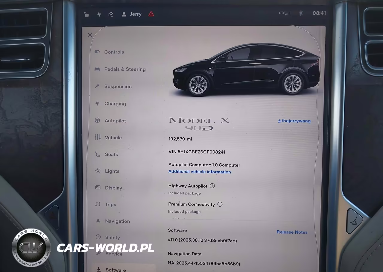 2016 Tesla Model X 60D-70D-75D-90D-P100D VIN:5YJXCBE26GF008241 - 7