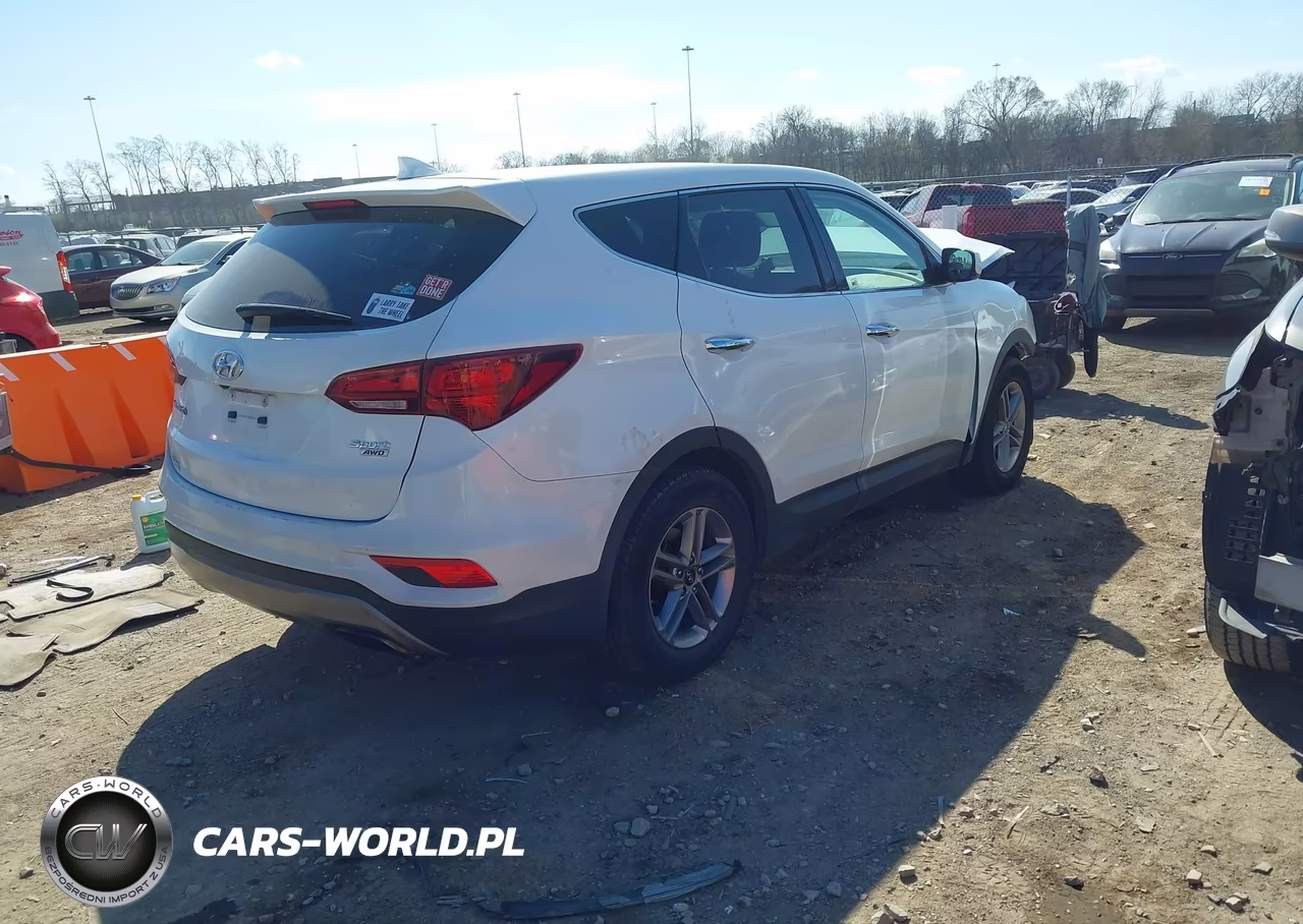 2017 Hyundai Santa Fe Sport 2.4L VIN:5NMZTDLB8HH033438 - 4