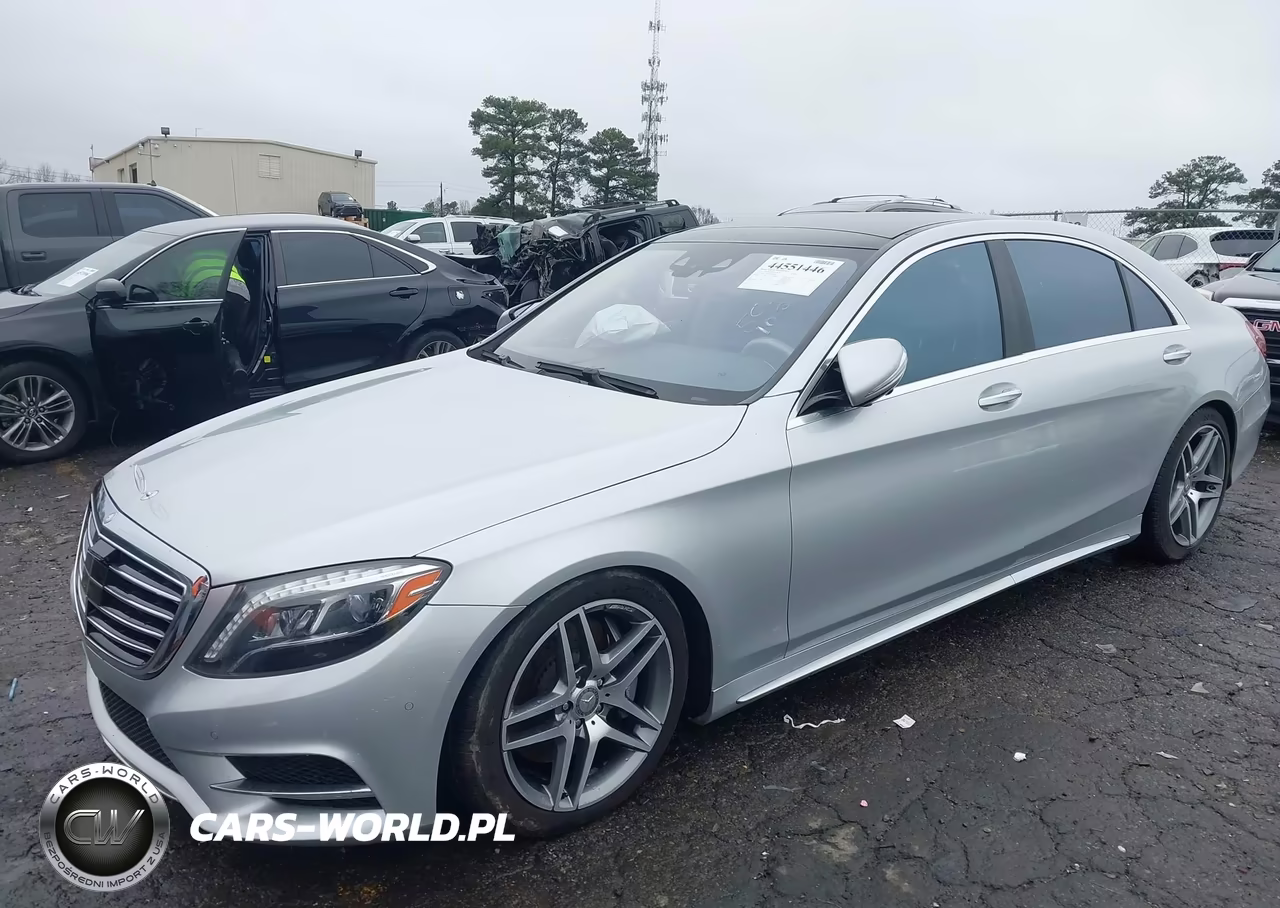 2015 Mercedes-Benz S 550 VIN:WDDUG8CBXFA185028 - 2