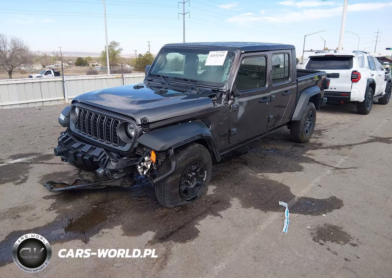 2025 Jeep Gladiator Sport VIN:1C6RJTAG0SL540667 - 2