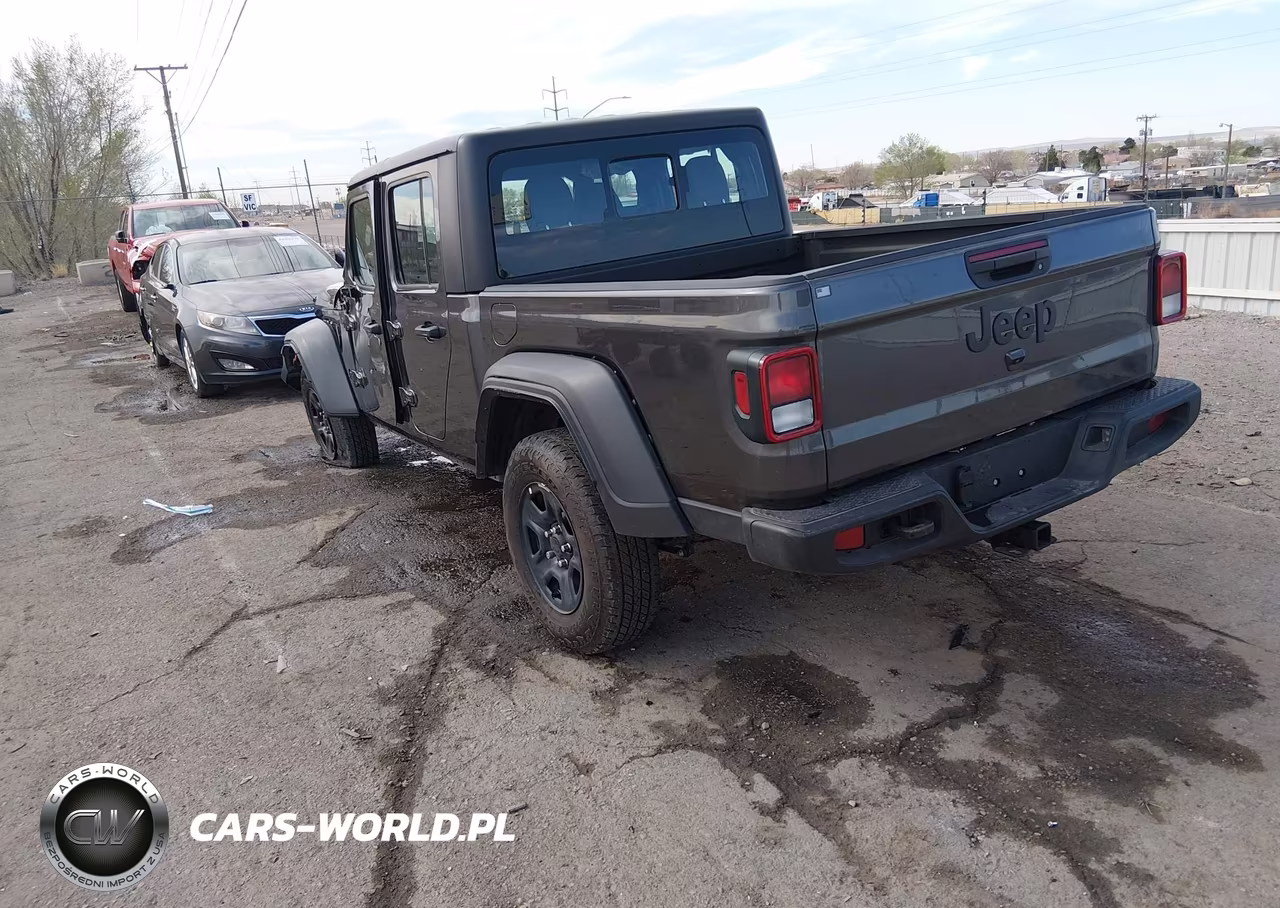 2025 Jeep Gladiator Sport VIN:1C6RJTAG0SL540667 - 3