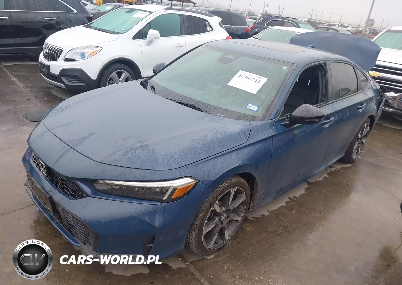 2025 Honda Civic Hybrid Sport-Sport Touring VIN:2HGFE4F81SH344825 - 2