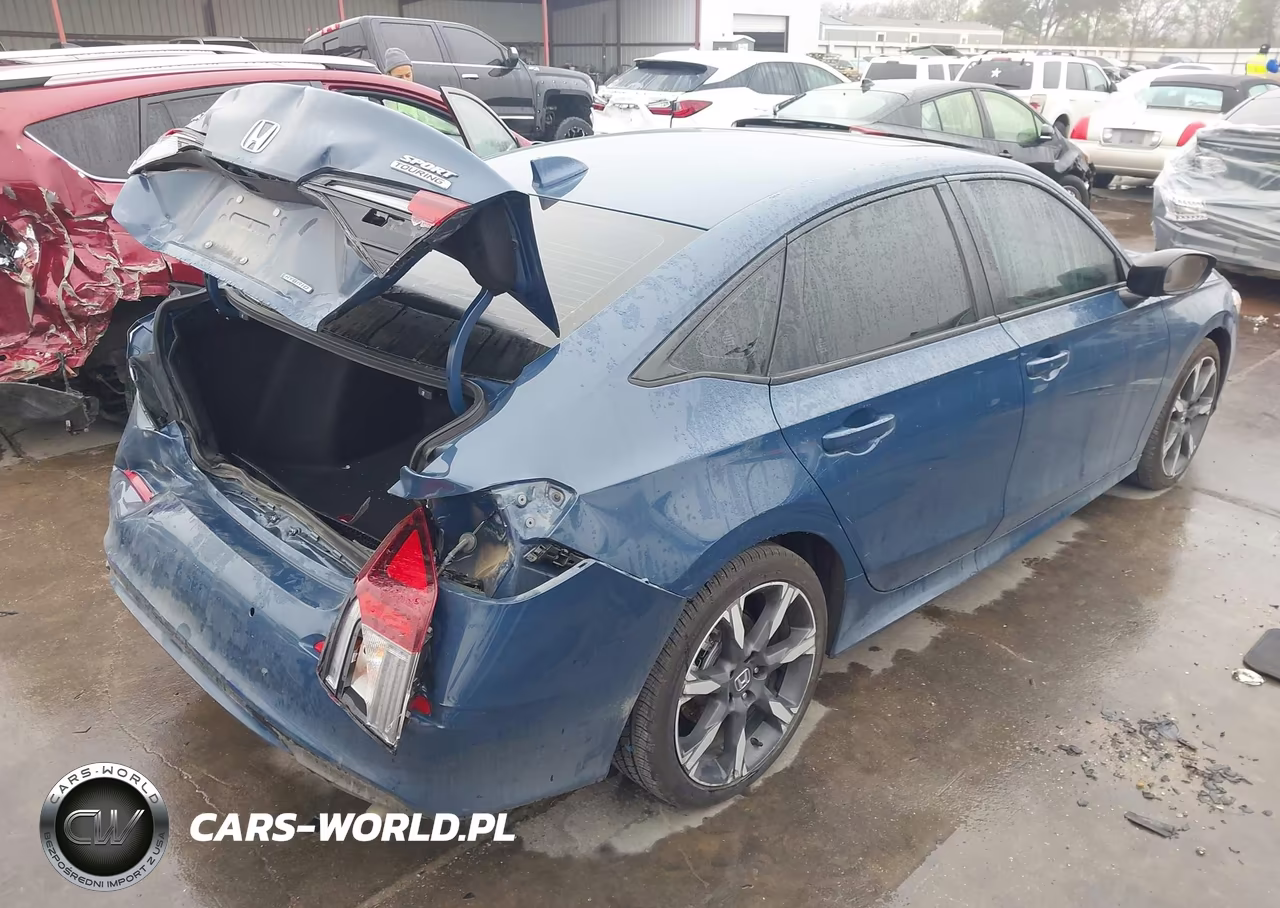 2025 Honda Civic Hybrid Sport-Sport Touring VIN:2HGFE4F81SH344825 - 4