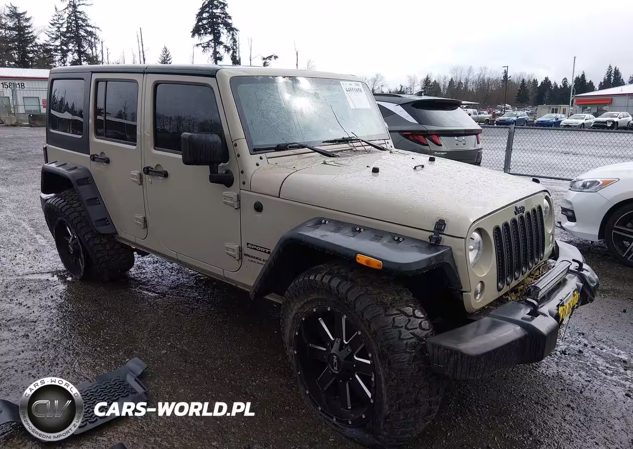 2018 Jeep Wrangler Jk Unlimited Sport 4X4