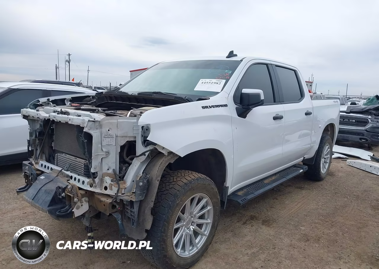 2021 Chevrolet Silverado 1500 4Wd Short Bed Custom VIN:3GCPYBEK5MG123470 - 2