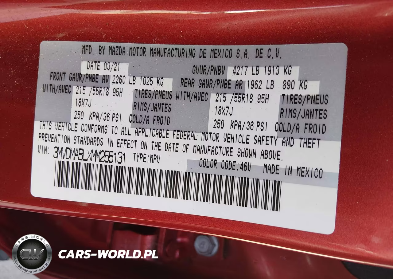 2021 Mazda Cx-30 Select VIN:3MVDMABLXMM255131 - 9