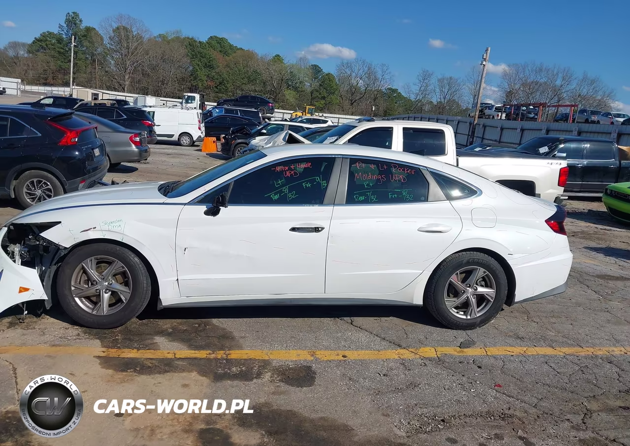 2021 Hyundai Sonata Se VIN:5NPEG4JA6MH100922 - 14