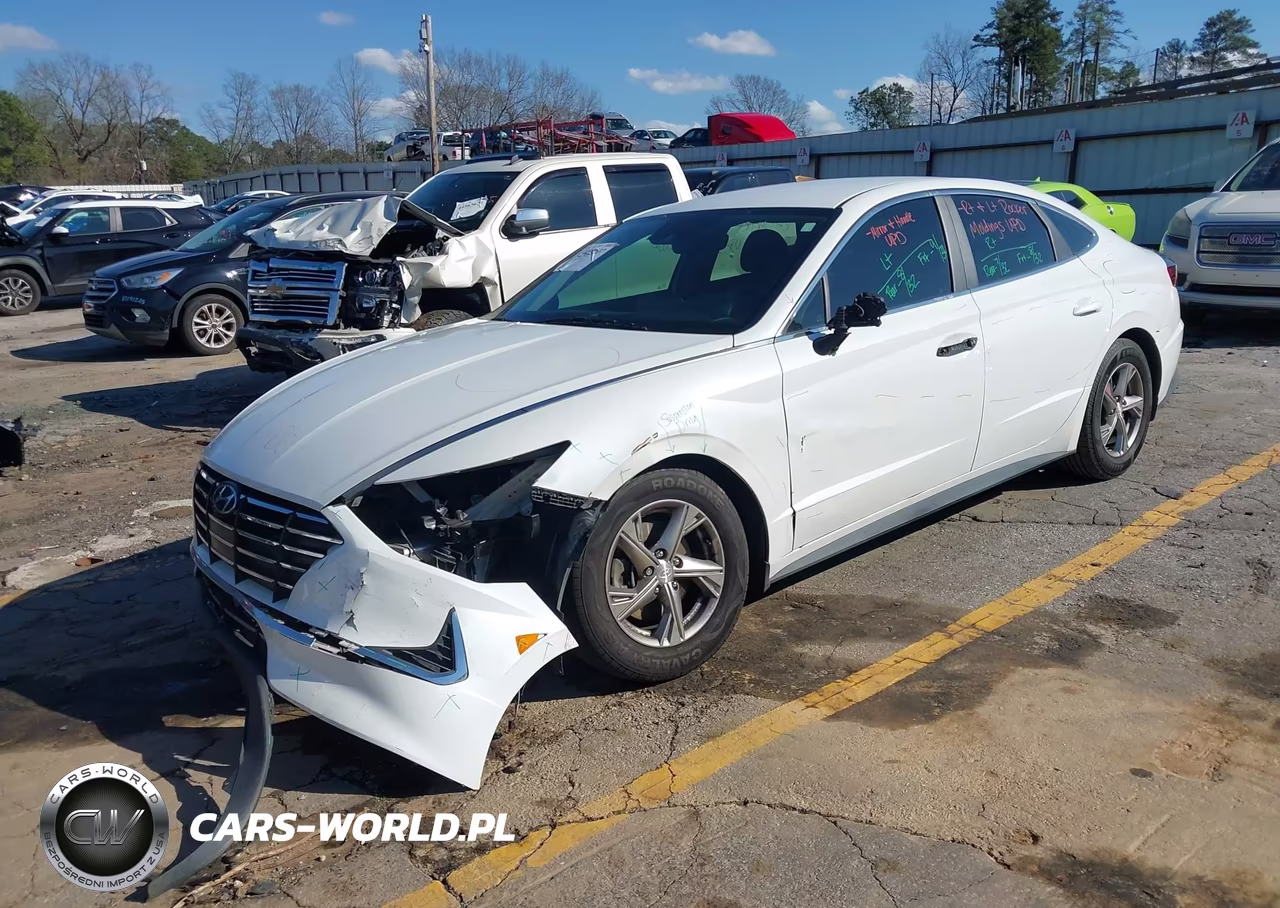 2021 Hyundai Sonata Se VIN:5NPEG4JA6MH100922 - 2