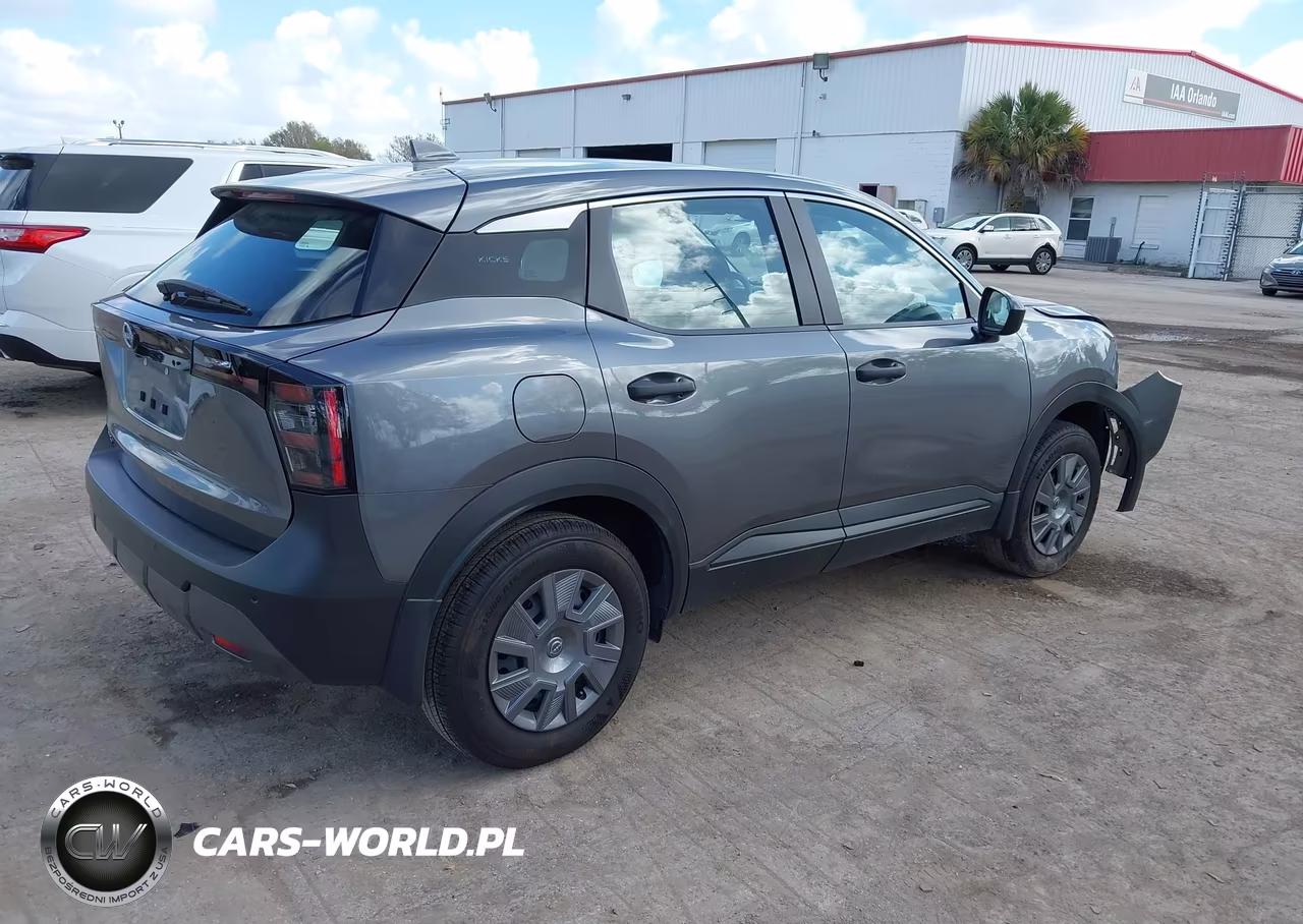 2025 Nissan Kicks S VIN:3N8AP6BA0SL322740 - 4