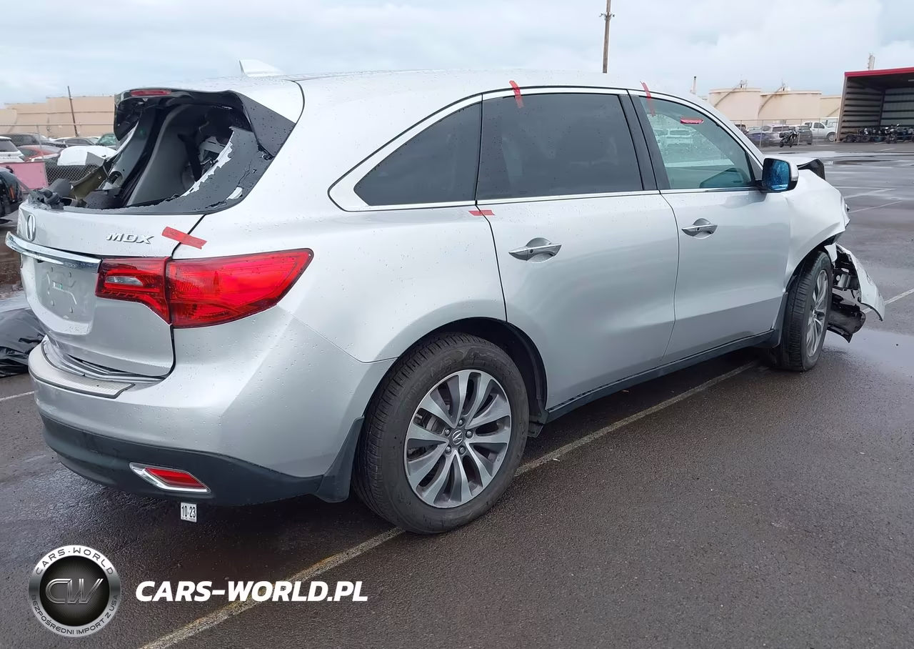 2015 Acura Mdx Technology Package VIN:5FRYD3H4XFB003965 - 4