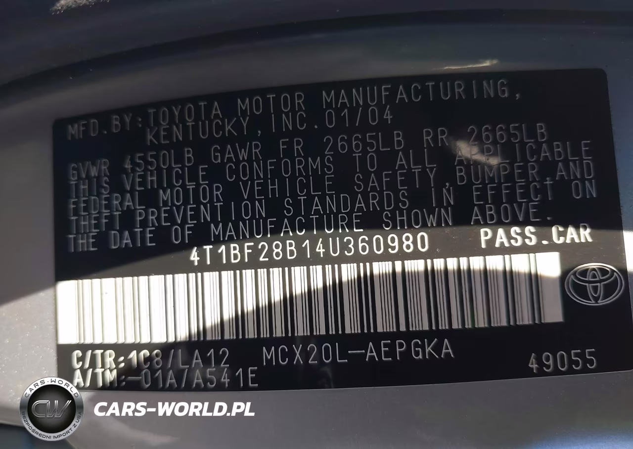 2004 Toyota Avalon Xls VIN:4T1BF28B14U360980 - 9