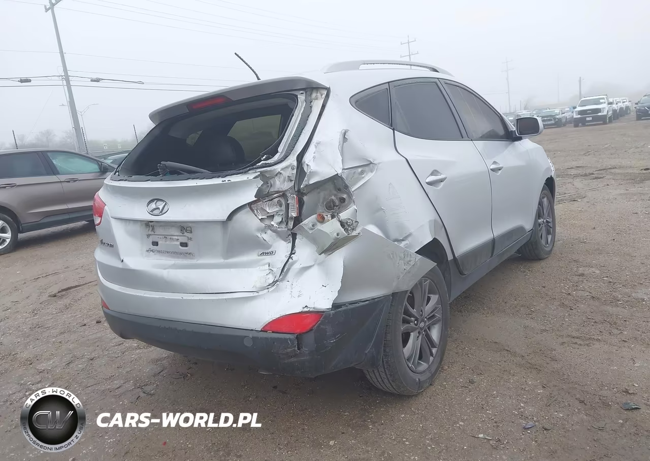 2014 Hyundai Tucson Se VIN:KM8JUCAG5EU826599 - 4