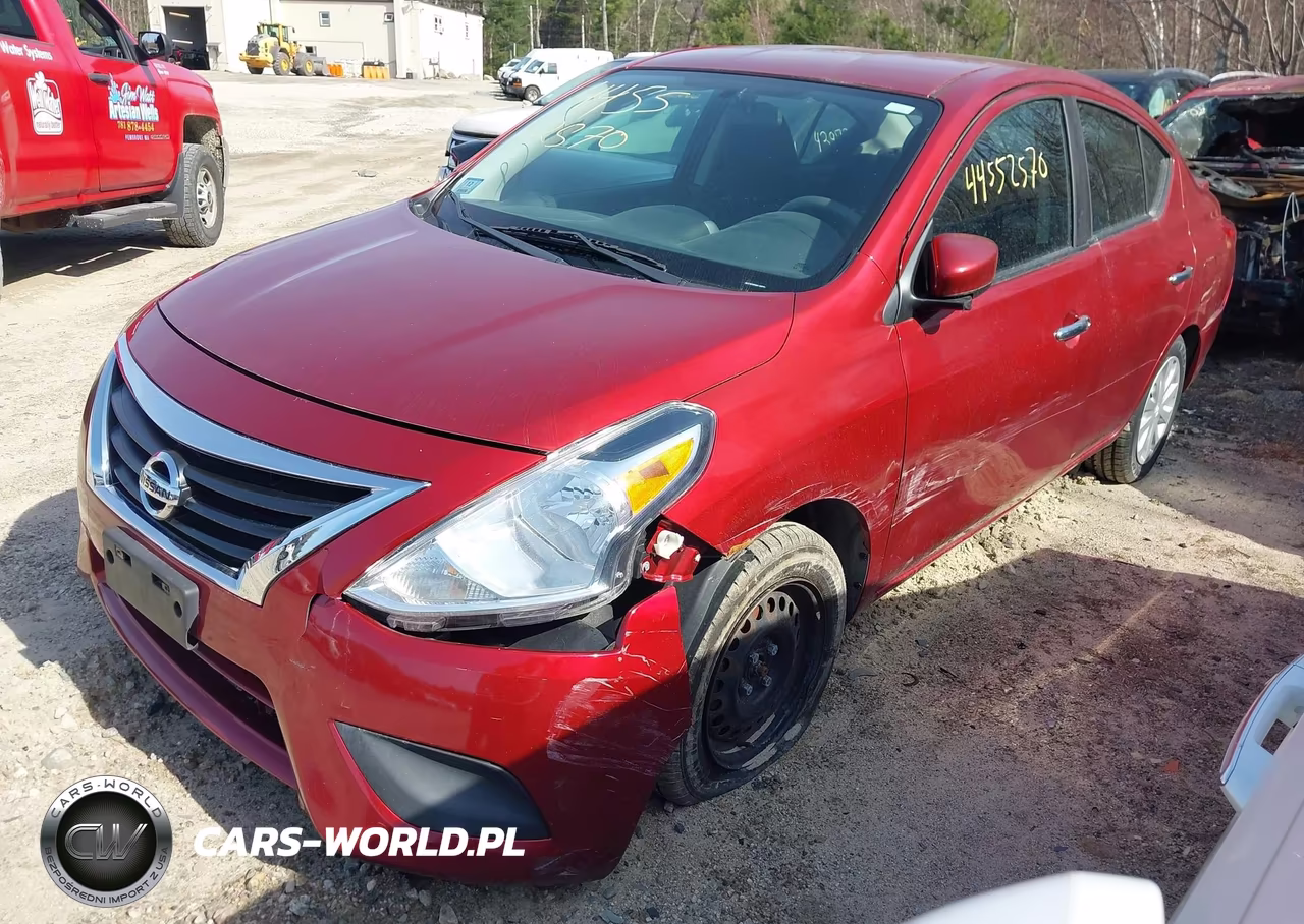2017 Nissan Versa 1.6 Sv VIN:3N1CN7AP4HL840724 - 2