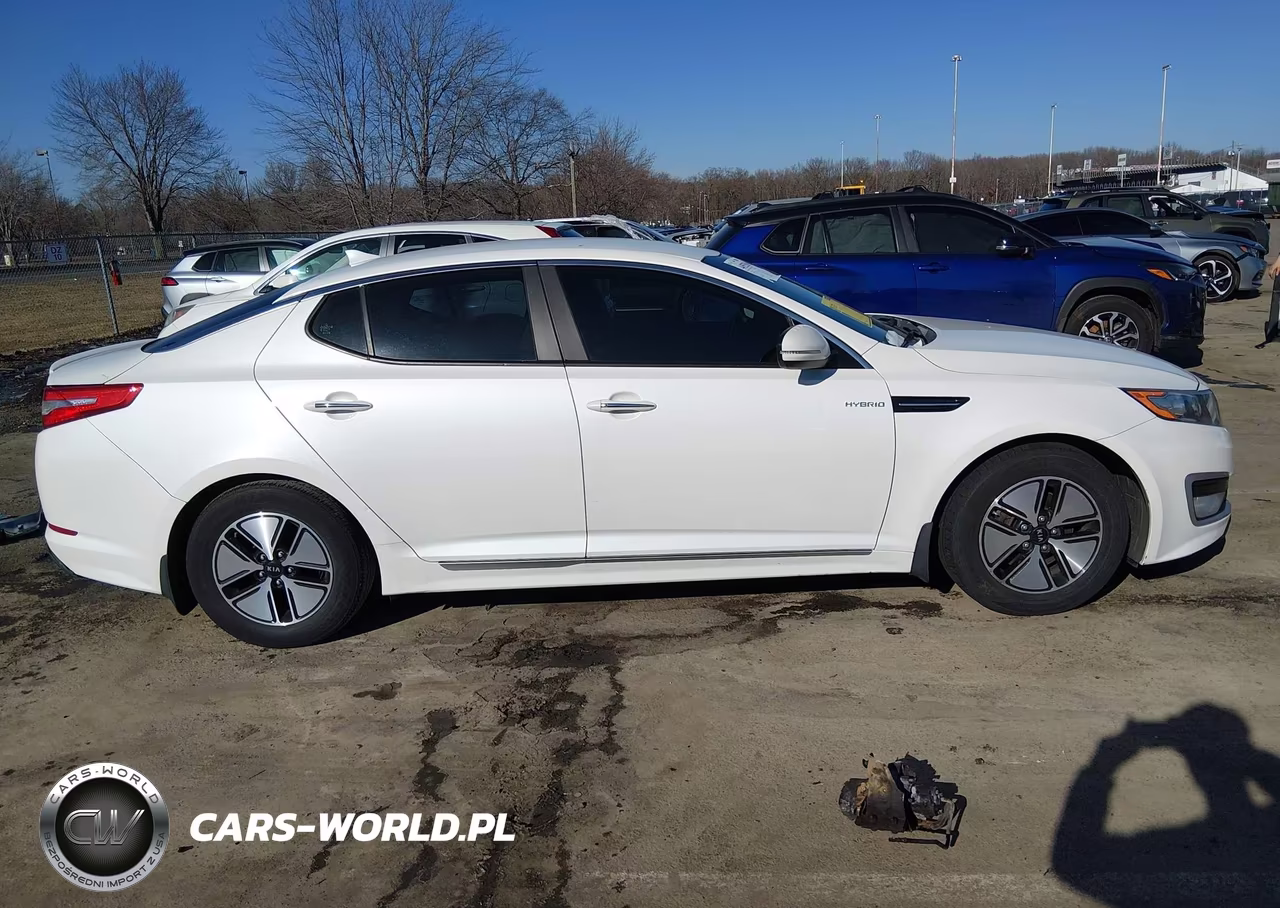 2013 Kia Optima Hybrid Lx VIN:KNAGM4AD7D5055661 - 13