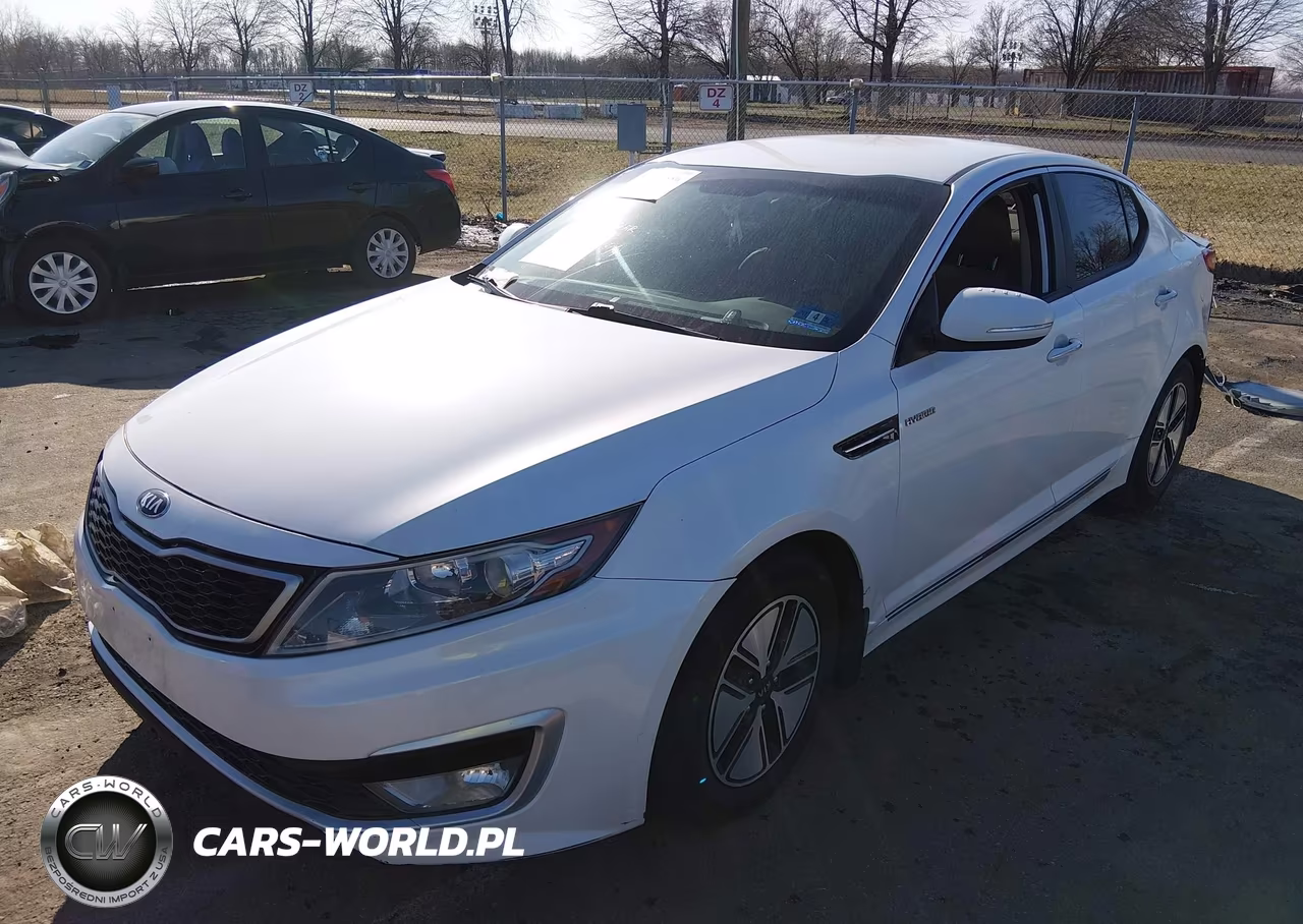 2013 Kia Optima Hybrid Lx VIN:KNAGM4AD7D5055661 - 2