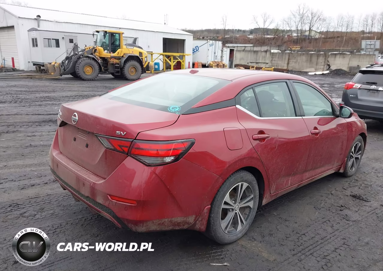 2022 Nissan Sentra Sv Xtronic Cvt VIN:3N1AB8CV1NY296845 - 4