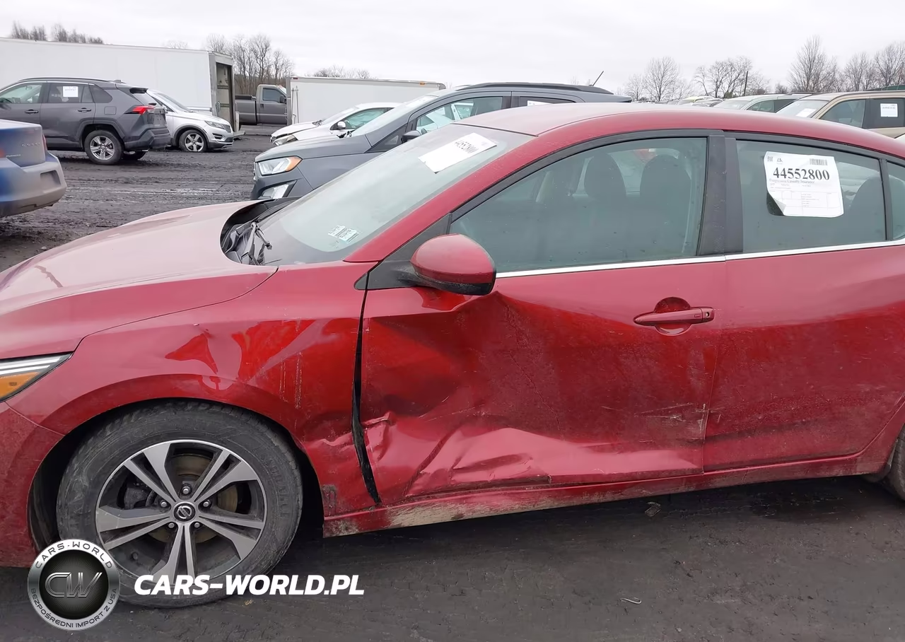 2022 Nissan Sentra Sv Xtronic Cvt VIN:3N1AB8CV1NY296845 - 6