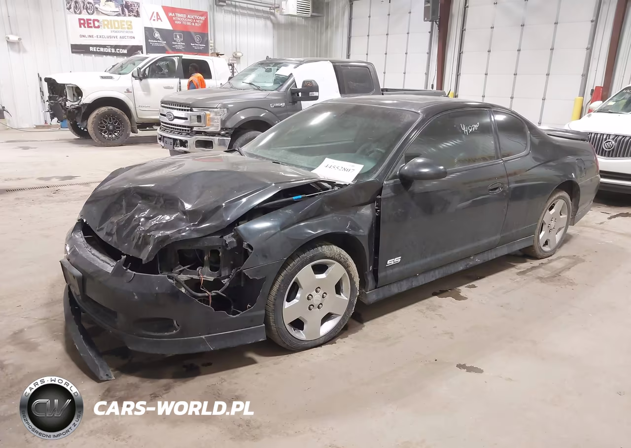 2006 Chevrolet Monte Carlo Ss VIN:2G1WL16C469282711 - 2