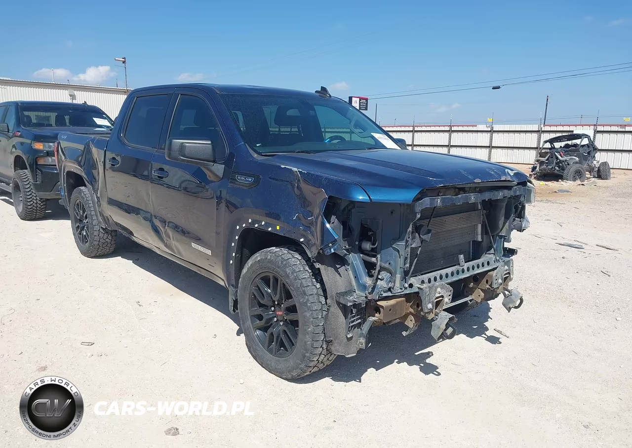 2020 GMC Sierra 1500 4Wd Short Box Elevation