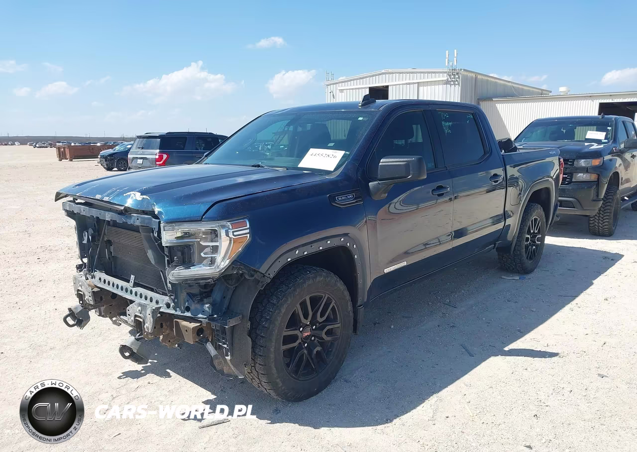 2020 GMC Sierra 1500 4Wd Short Box Elevation VIN:3GTU9CED2LG418533 - 2