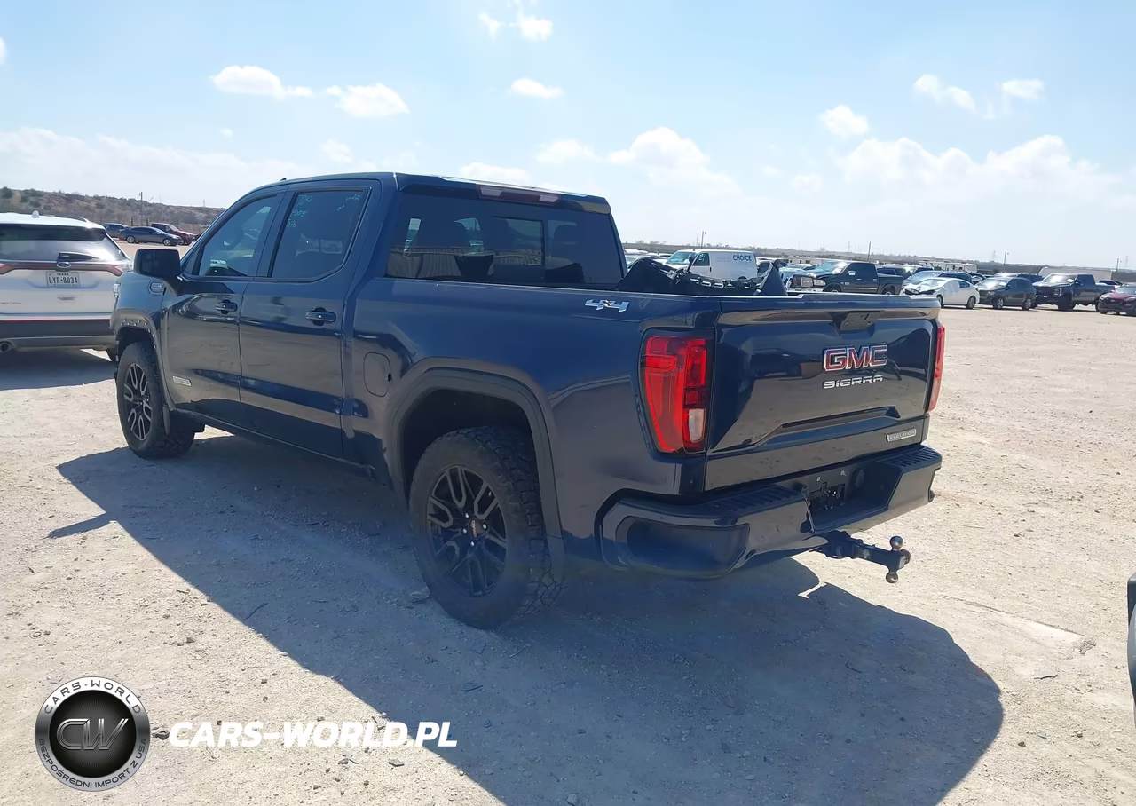 2020 GMC Sierra 1500 4Wd Short Box Elevation VIN:3GTU9CED2LG418533 - 3