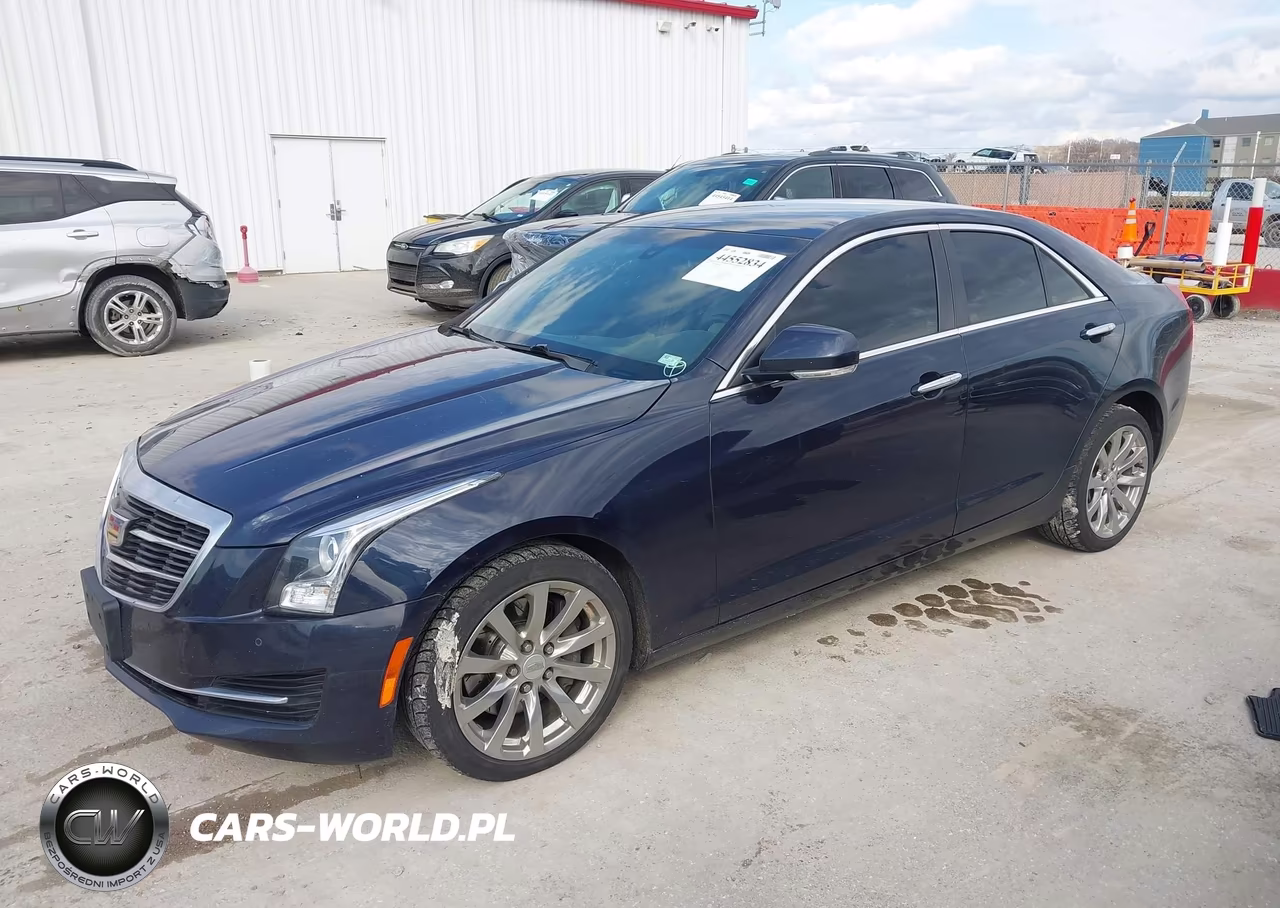 2017 Cadillac Ats Luxury VIN:1G6AH5RX1H0186267 - 2