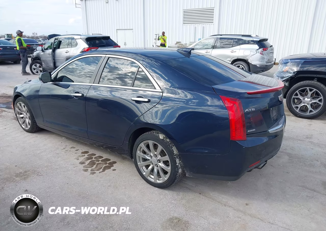 2017 Cadillac Ats Luxury VIN:1G6AH5RX1H0186267 - 3