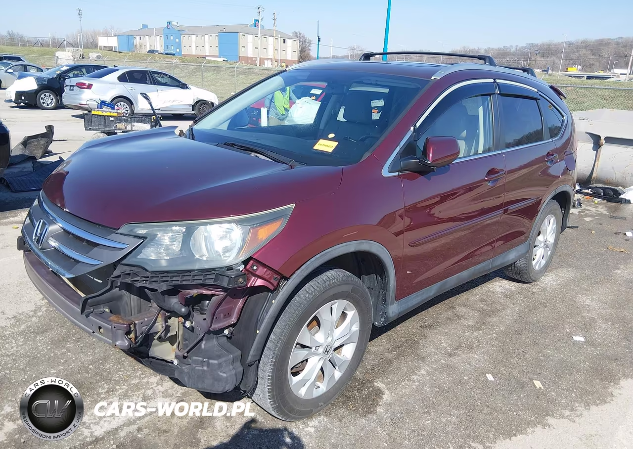 2013 Honda Cr-V Ex-L VIN:5J6RM4H77DL052373 - 2