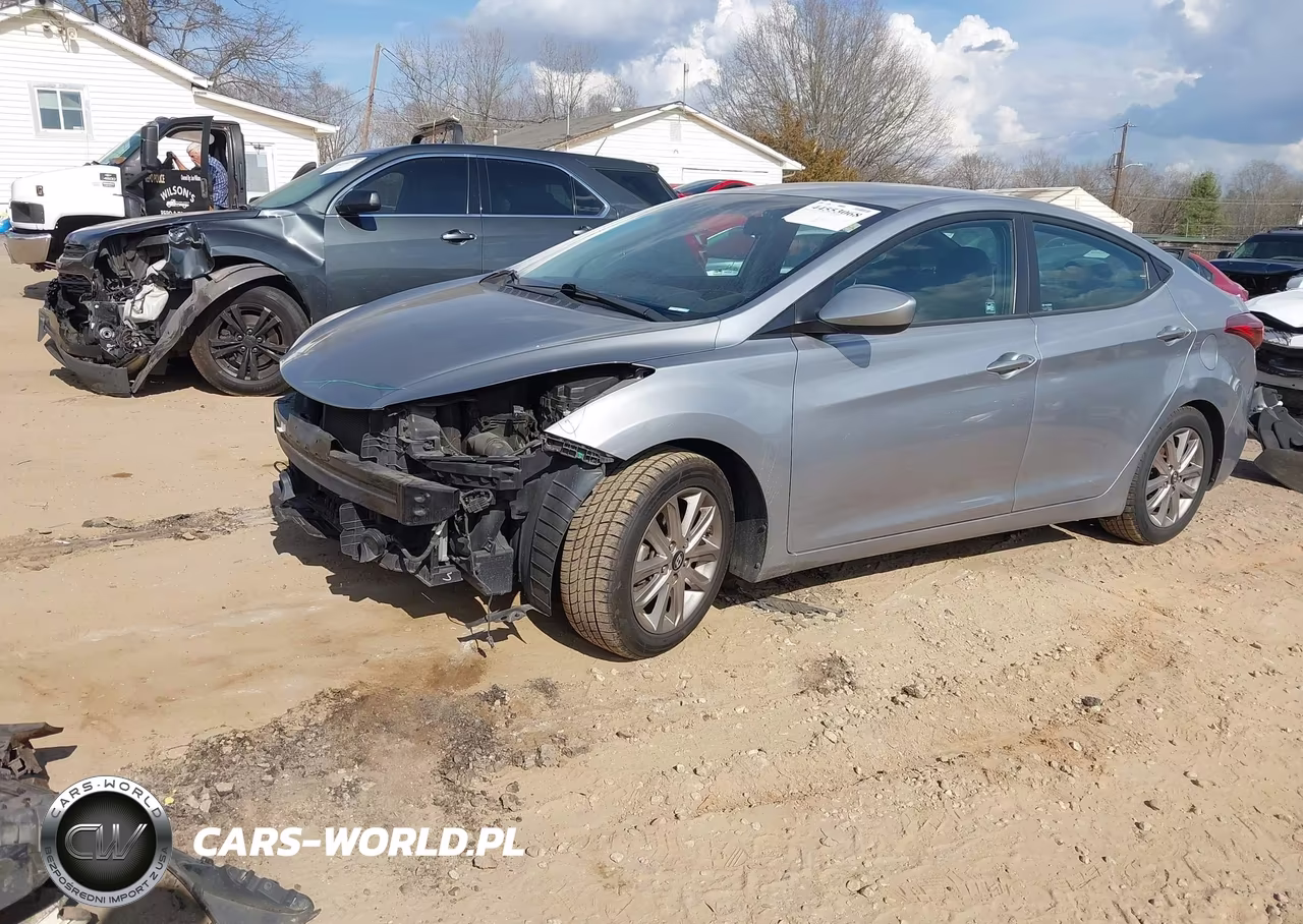 2015 Hyundai Elantra Se VIN:5NPDH4AE4FH583423 - 2