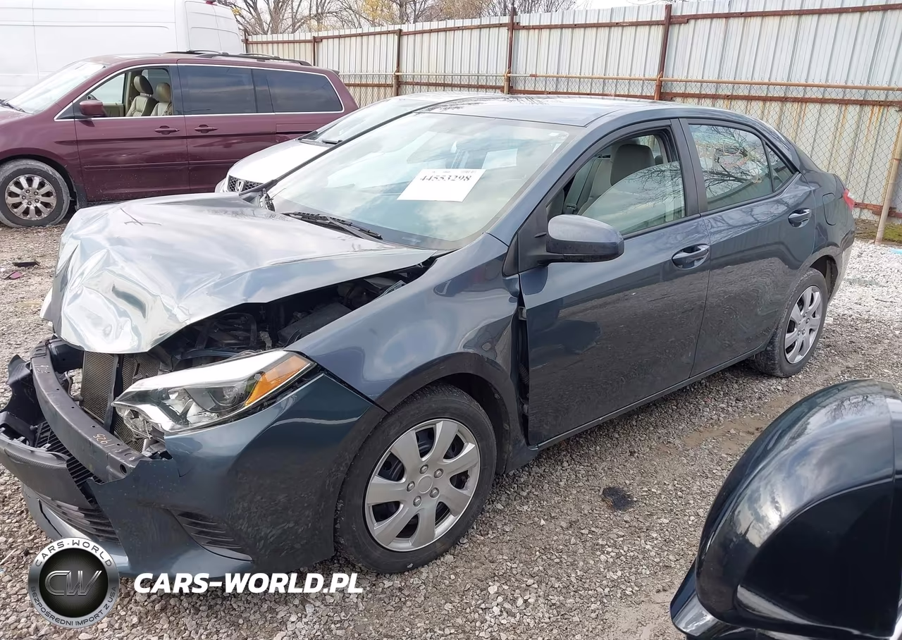2016 TOYOTA COROLLA L VIN:2T1BURHE2GC555646 - 2