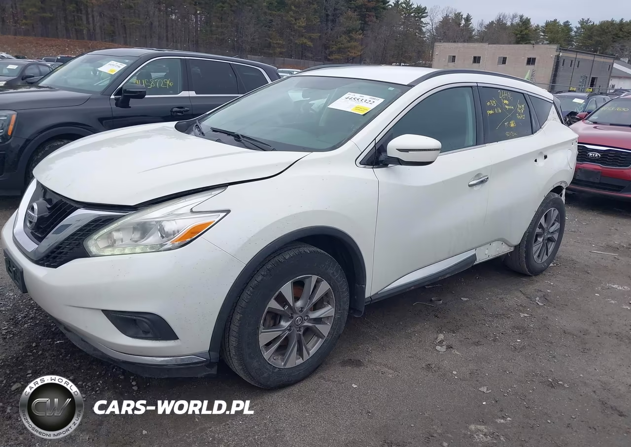 2017 Nissan Murano Sv VIN:5N1AZ2MHXHN117598 - 2