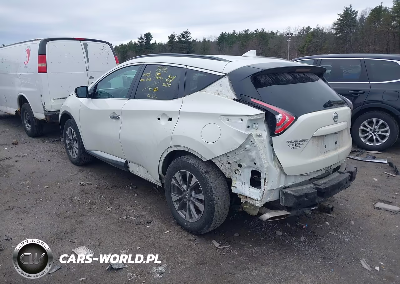 2017 Nissan Murano Sv VIN:5N1AZ2MHXHN117598 - 3