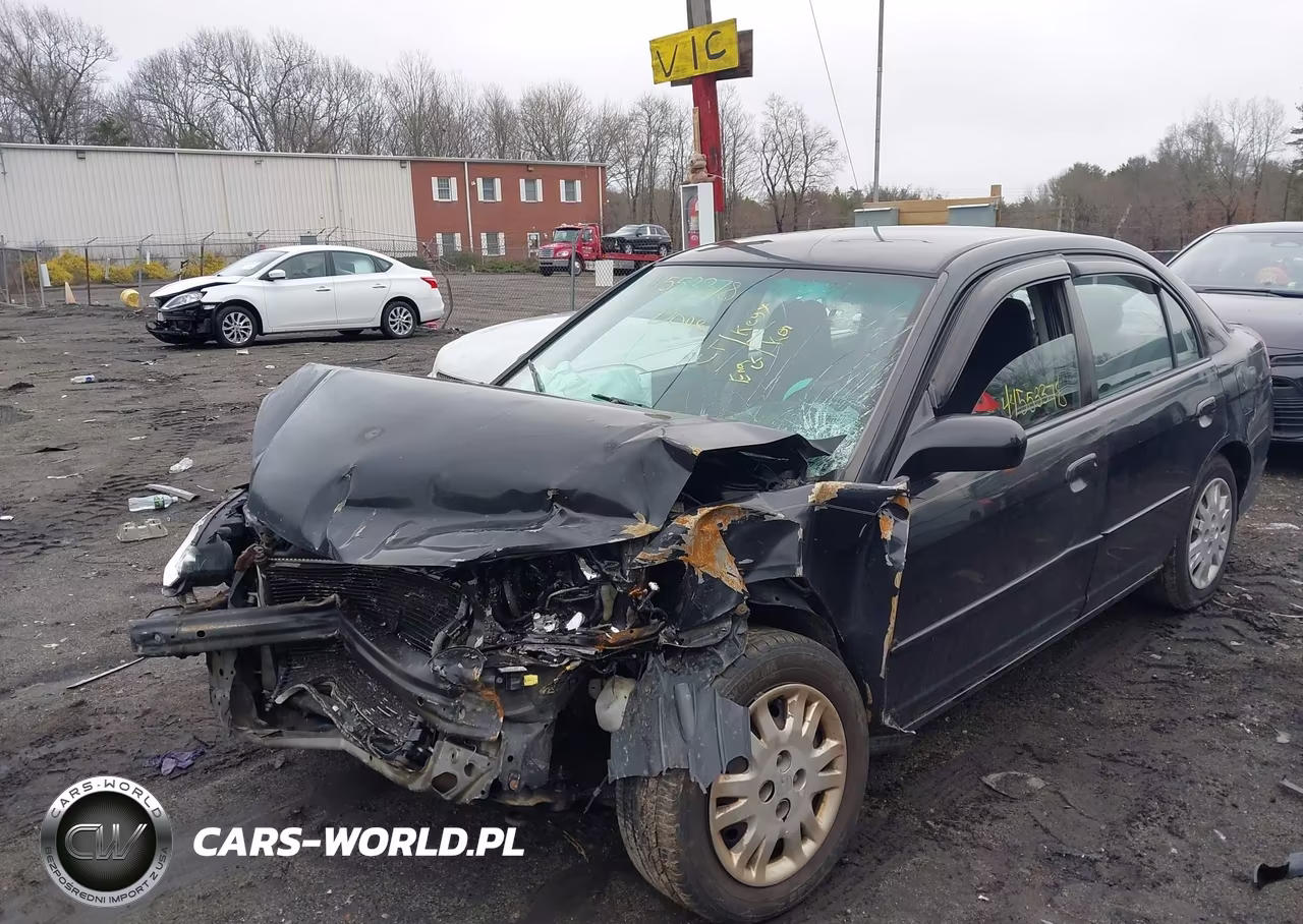 2004 Honda Civic Lx VIN:2HGES16514H535298 - 5