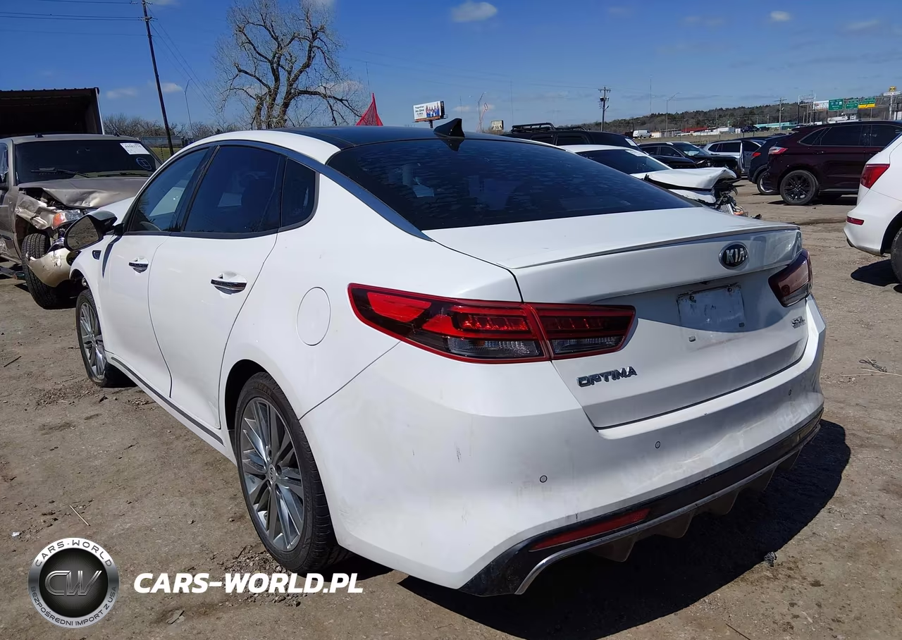 2017 Kia Optima Sxl Turbo VIN:5XXGV4L27HG124765 - 3