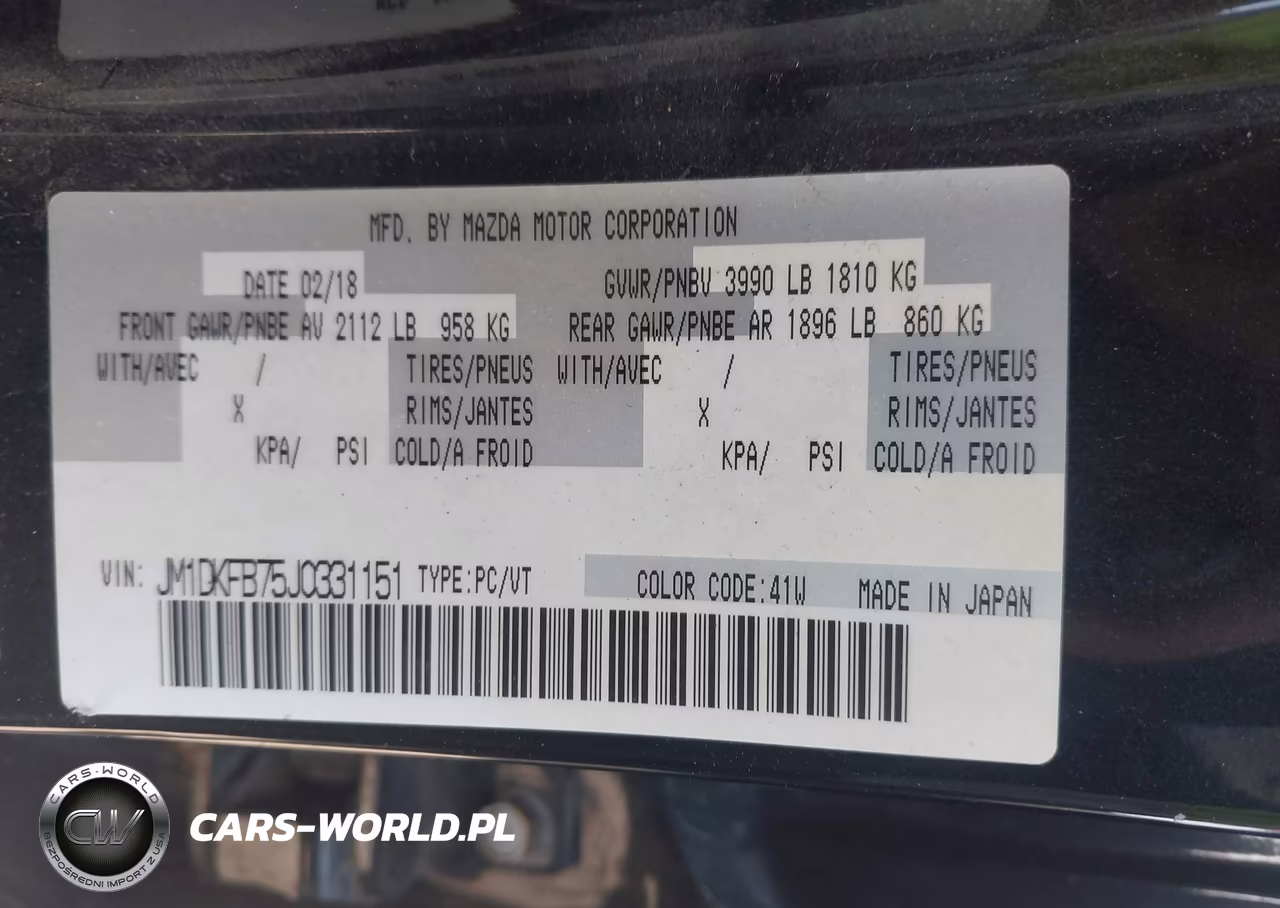 2018 Mazda Cx-3 Sport VIN:JM1DKFB75J0331151 - 9