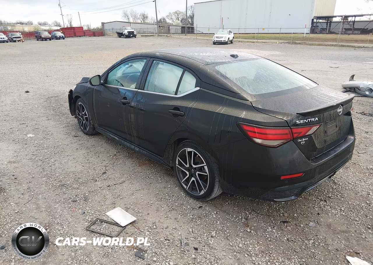 2024 Nissan Sentra Sr Xtronic Cvt VIN:3N1AB8DV6RY389526 - 3