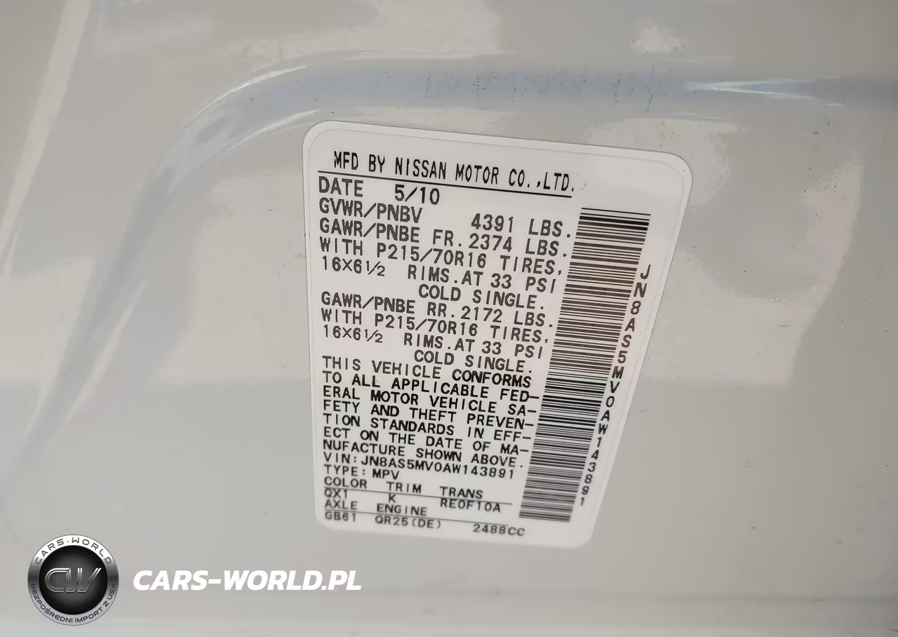 2010 Nissan Rogue S VIN:JN8AS5MV0AW143891 - 9