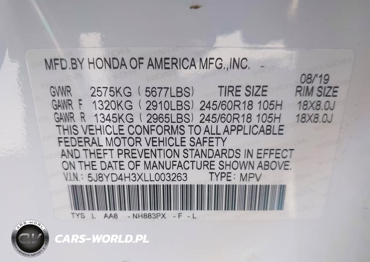 2020 Acura Mdx Standard VIN:5J8YD4H3XLL003263 - 9