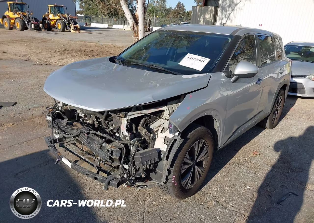 2022 Nissan Rogue Sv Fwd VIN:5N1BT3BA0NC699106 - 2